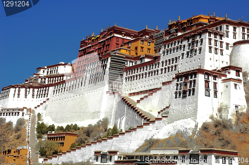 Image of Potala Palace in Tibet