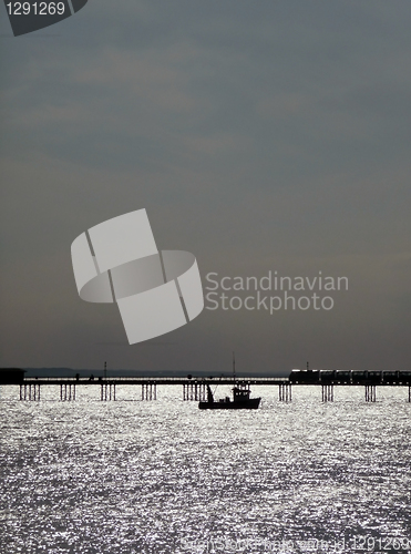 Image of Boat By Southend Pier 