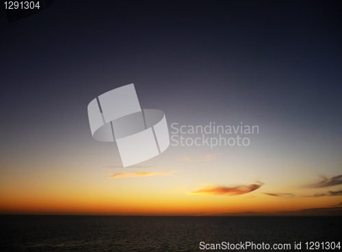 Image of Tropical Ocean And Sky