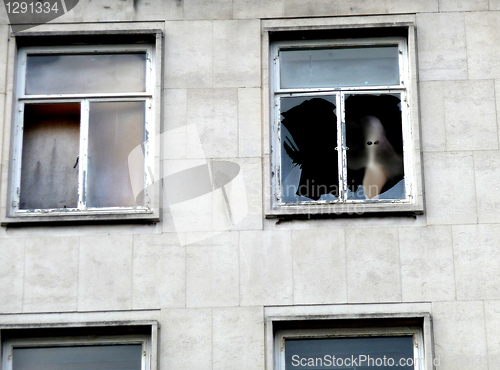 Image of Ghost Face In The Window