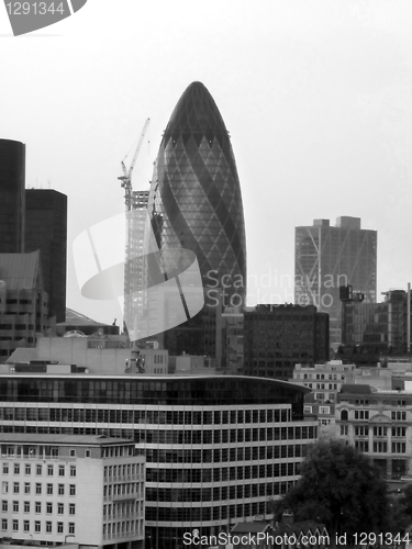 Image of Black And White London Cityscape 