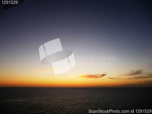 Image of Tropical Ocean And Sky
