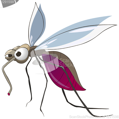 Image of Cartoon Character Mosquito
