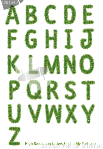 Image of Grass Alphabet A-Z