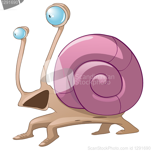 Image of Cartoon Character Snail