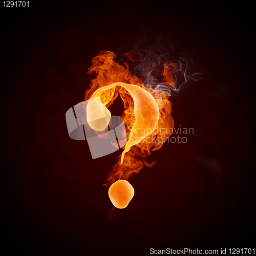 Image of Fire Question Mark