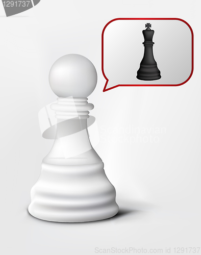Image of Chess Pawn and King