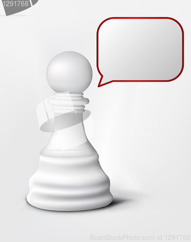Image of Speach of Chess Pawn