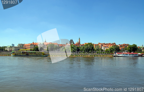 Image of Warsaw river side