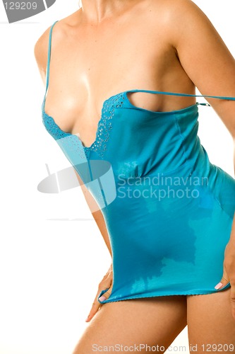 Image of wet dress