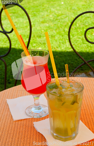 Image of Cocktails on the Table