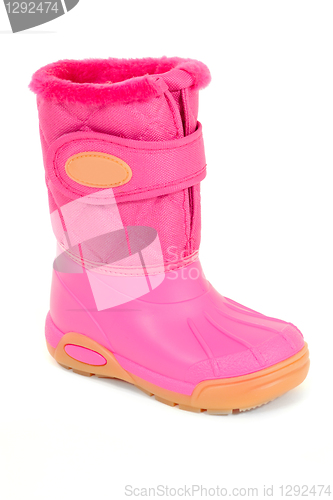 Image of Pink winter boot