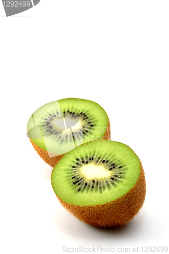 Image of kiwi fruit isolated on white background
