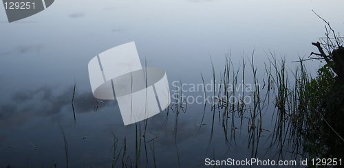 Image of Summer night lake