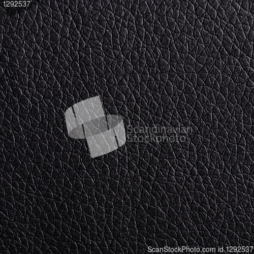 Image of leather texture black