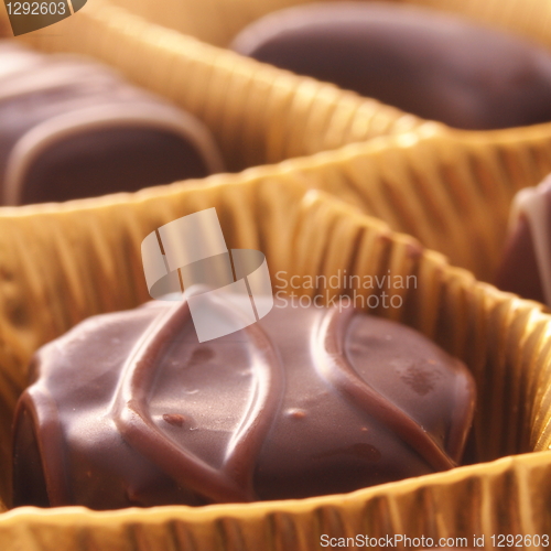 Image of chocolate praline