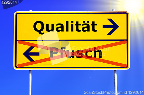 Image of quality 