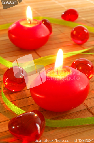 Image of romantic candle light