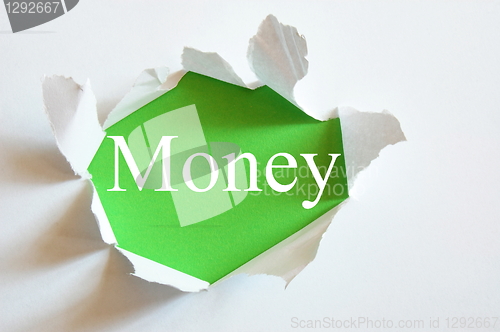 Image of green money