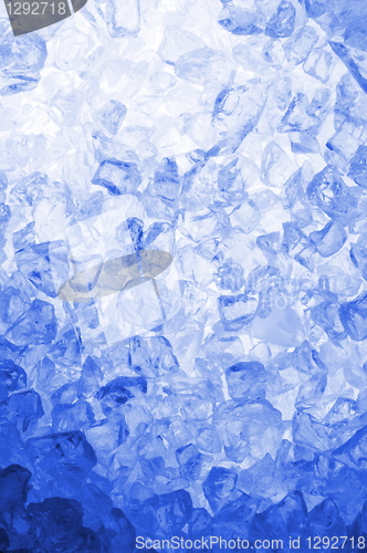 Image of abstract blie ice background