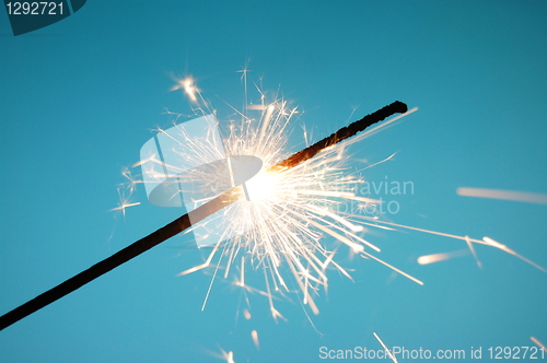 Image of christmas sparkler