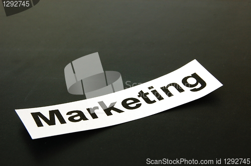 Image of marketing