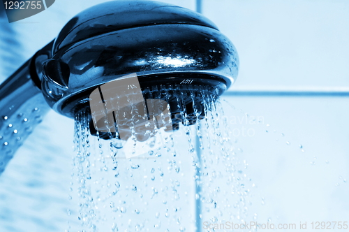 Image of shower and water