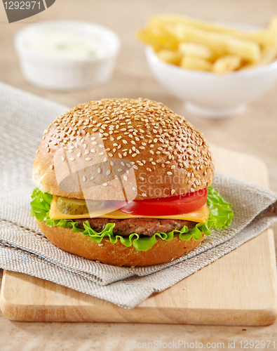 Image of hamburger