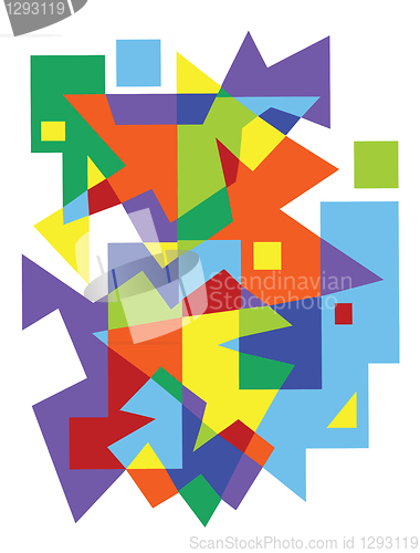 Image of abstract geometric pattern