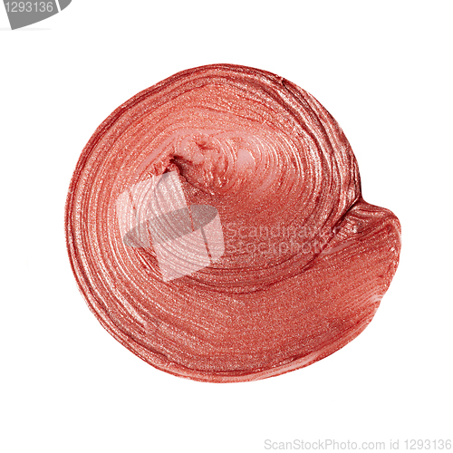 Image of lips gloss smears