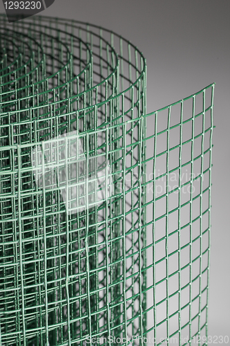 Image of Green Wire Mesh