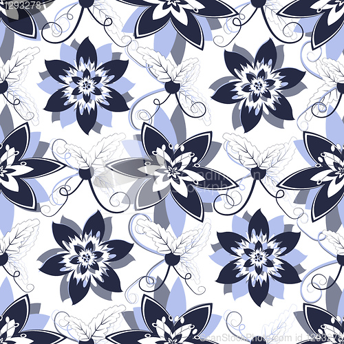 Image of Seamless floral pattern