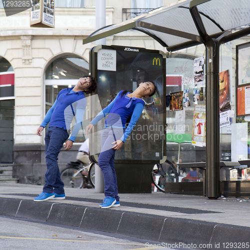 Image of Dancers slanding