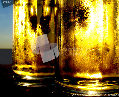 Image of close up of beer