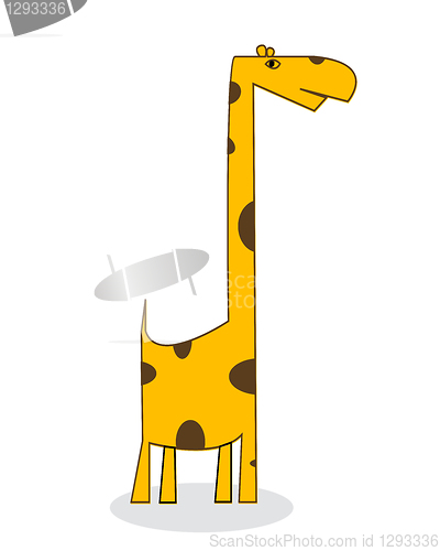 Image of Clip art giraffe