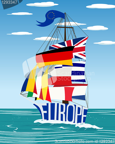 Image of EU ship