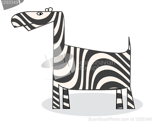 Image of Clip art zebra