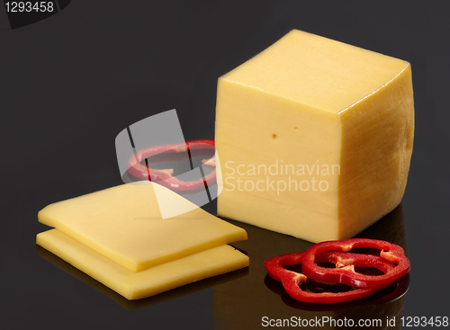 Image of cheese and paprika