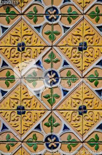 Image of Old tiles detail 