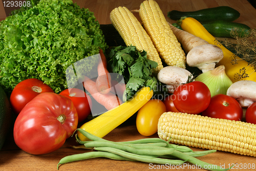 Image of Organic vegetables