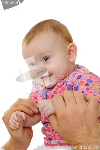 Image of Smiling happy baby