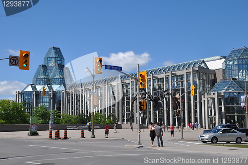 Image of National Art Gallery & Giant Spider in Ottawa