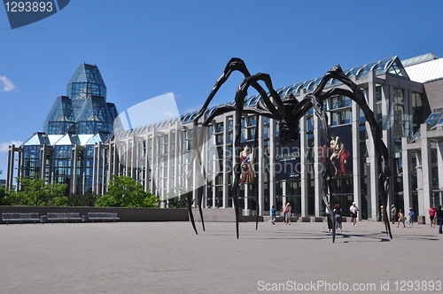 Image of National Art Gallery & Giant Spider in Ottawa