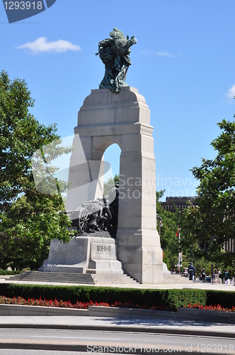 Image of National War Memorial in Ottawa