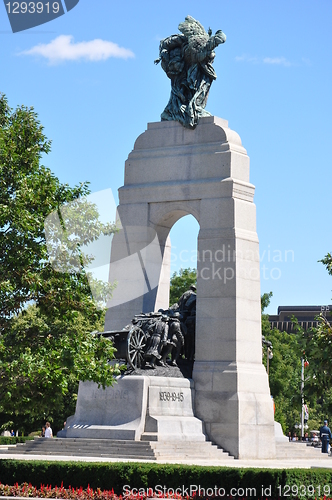 Image of National War Memorial in Ottawa