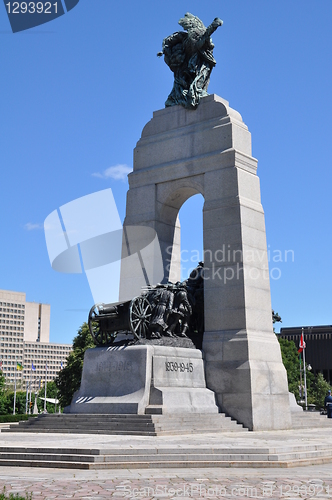 Image of National War Memorial in Ottawa