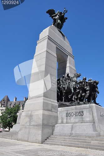 Image of National War Memorial in Ottawa