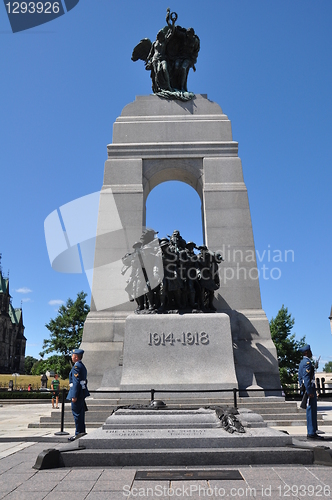 Image of National War Memorial in Ottawa