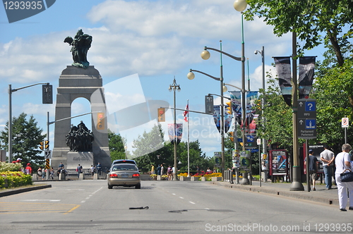 Image of National War Memorial in Ottawa