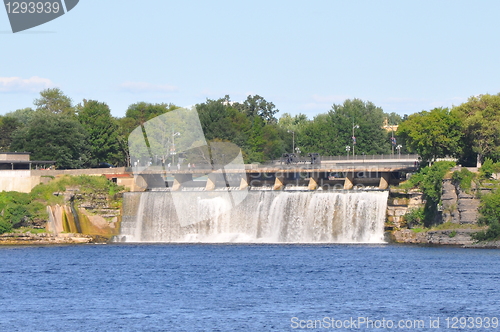 Image of Rideau Falls in Ottawa